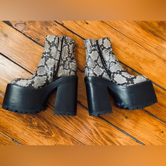 Plateforme boots - Picture 3 of 7